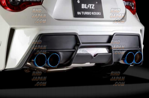 Blitz Nur-Spec VSR Quad Model Muffler Exhaust System for